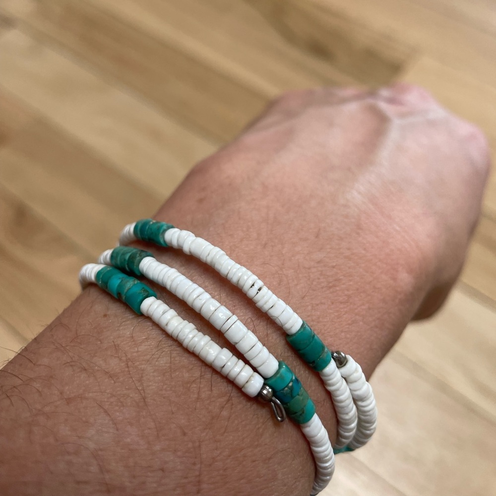 Island wrap bracelet.